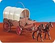 Playmobil #7648 COVERED WAGON Western Cowboys & Indians