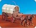 Playmobil #7648 COVERED WAGON Western Cowboys & Indians