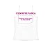 Search : Pennsylvania - Spaghetti Tank T-Shirt