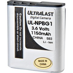 UltraLast ULNPBG1 Digital Camera Battery Pack for Sony NP-BG1 G Series InfoLithium