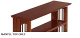 Mantel Top For Folding/stacking Multicolormedia Storage, 29.5