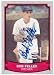 Bob Feller autographed Baseball Card (Cleveland Indians) 1989 Pacific Baseball Legends Card