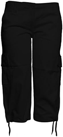 Contemporary Edge Womens Capri Pants - Black - Size 8