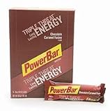 PowerBar Triple Threat Energy Bar, Layered, Chocolate Caramel Fusion, 1.94-Ounce Bars (Pack of 15)