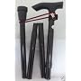 Folding Walking Stick 33" - 37" - Free UK Delivery 
