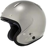 ARAI CLASSIC_C TITANIUM SILVER MOTORCYCLE Open-Face-Helmet