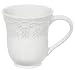 CorningWare Traditions 12-ounce Mug, Embossed White