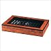 Classic Poet Pen Collector Box with 2 Trays in Faux Burl Wood Gloss