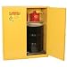 Eagle HAZ5510 Drum Storage Safety Cabinet, Self-Closing, Vertical Drum, 2 Door, 58" Width x 65" Height x 31-1/2" Depth, 110 Gallon Capacity