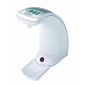 Distributeur de savon - Infrarouge - Ecran lcd - Programmable - Blanc