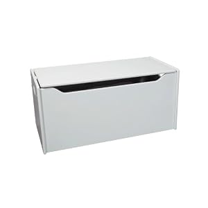 Gift Mark White Toy Chest, White by Gift Mark