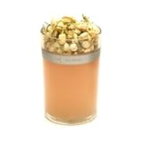 indian jasmine petal topped candle