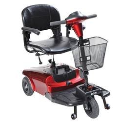 Driver Medical S38600 Bobcat 3 Wheel Compact Scooter, Red