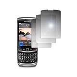 EMPIRE 3 Pack of Mirror Screen Protectors for AT&T Blackberry Torch 9800