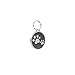 PetTouchID Smart Pet ID Tag, QR Code, NFC, GPS Location (Black)