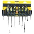 Stanley 60-100 10-Piece Standard Fluted Screwdriver Set