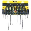 Stanley 60-100 10-Piece Standard Fluted Screwdriver Set