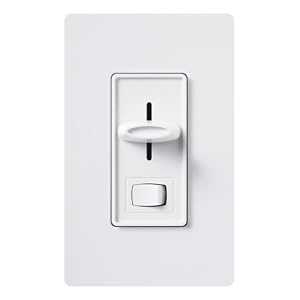 Lutron S-600PEH-WH Skylark Eco-dim 600W Preset Dimmer White by 