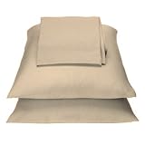 T-Shirt Sheets - 100% Combed Cotton - Light Brown
