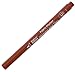 Uchida 522-C-6 Marvy Fine Point Fabric Marker, Brown