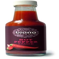 Biona Org Hot Pepper Sauce 140ml x 1