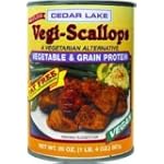 Vegi-Scallops, 20 Oz. Cans (Case of 12, Vegan)