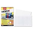 Cardinal Self-Adhesive Label Holders for Binders, 1.38 x 3 Inches, Clear, 12 per Pack (21820)