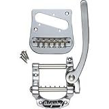Bigsby B5 Flat Top Solid-Body Bridge - Telecaster & Jazzmaster, Chrome