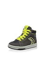 Geox Zapatillas abotinadas J Maltin Boy B Wpf A (Gris / Lima)