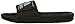 adidas Women's Adissage 2.0 Slides Sandal, Black/Silver/Shock Pink, 5