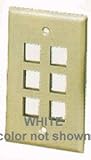 ICC ICC-FACE-6-WH IC107F06WH- 6Port Face White