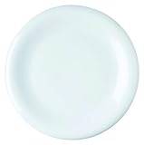 Alessi - "Pluto" Flat Plate, White set of 6