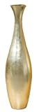 IMAGE OF Shopping The Globe Egret Floor Vase, 36 inch - Light Gold