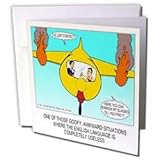 IMAGE OF Londons Times Funny Science Cartoons - Lost Contacts Color blends - Greeting Cards-12 Greeting Cards with envelopes