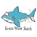 Great White Shark Womens Scoop Neck T-Shirt