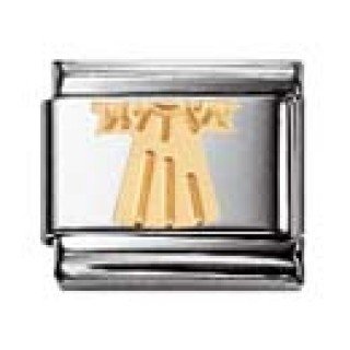 Nomination Composable Classic SYMBOLE DEUTSCHLAND Edelstahl und 18K-Gold (Engel in Trier)  Preisvergleich