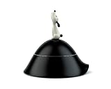 A di Alessi AMMI19 B Hundenapf aus thermoplastischem Harz, schwarz (black)