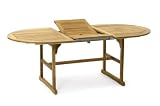Eigenschaften Landmann-Peiga  / DEVON, Tisch 160/210 x 90 cm, Teakholz, Landmann-Peiga
