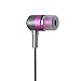 Francois et Mimi in-Ear 3.5mm Aux Hi-Fidelity Headphones Earbuds EP-342, Pink