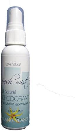 Fresh Mist All Natural Spray Deodorant 2 fl oz. / 60 ml (Ylang Ylang)