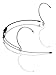 Countryman H6OW6BLS  H6 Omnidirectional Wireless Headset Microphone for Lectrosonics Transmitters (Black)