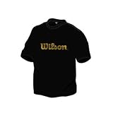 Wilson T-Shirt schwarz/gold Oberteile kurz