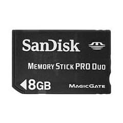 SanDisk MemoryStick ProDuo サンディスク メモリースティック ProDuo 8GB(アダプター無し)
