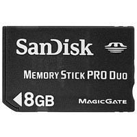 SanDisk MemoryStick ProDuo サンディスク メモリースティック ProDuo 8GB（アダプター無し）
