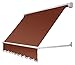 Awntech 6-Feet Mesa Window Retractable Awning, 24-Inch Height by 24-Inch Diameter, Terra Cotta
