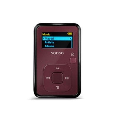 SanDisk Sansa Clip MP3 Player + 4 GB (Red)
