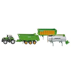 Siku 1848 - Traktor DEUTZ-FAHR mit Joskin Anhngerset (farblich sortiert)