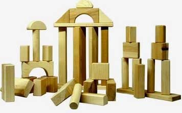 Childrens Toyshop  Toys : Beka Wooden Blocks - Standard Set