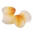 Natural Agate Stone Plugs - 7/16'' - Sold as a Pair