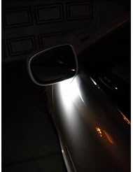 TGP T10 White 5 LED SMD Wedge 5050 Under Puddle Light Bulbs Pair 2006-2012 Lexus IS250 IS350